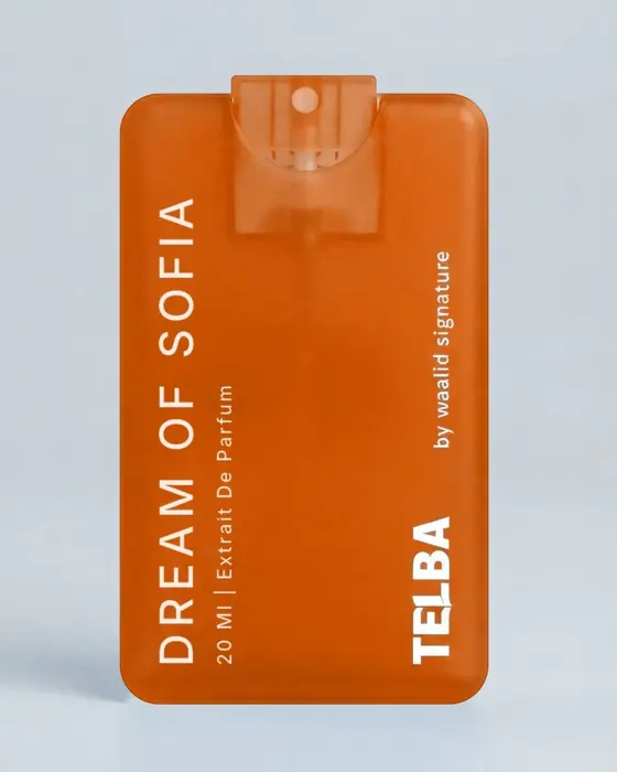 Mockup botol TELBA Dream of Sofia
